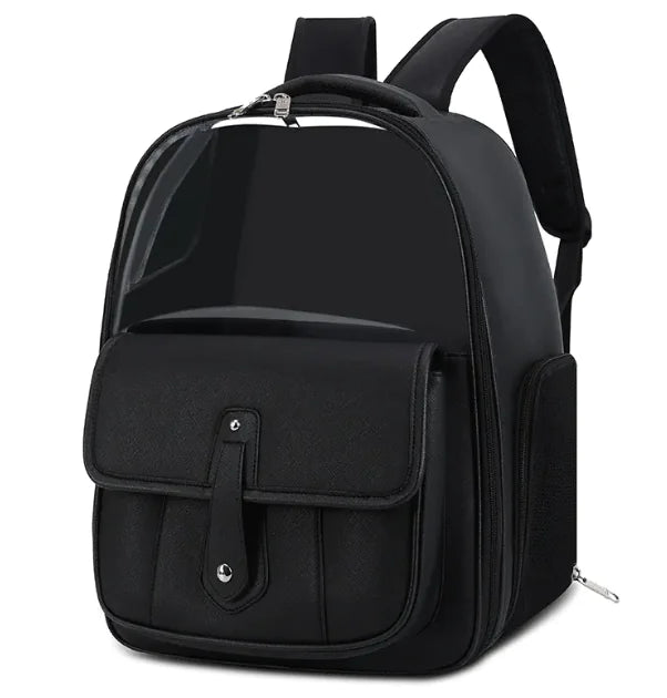 Versatile PU Cat Carrier Backpack