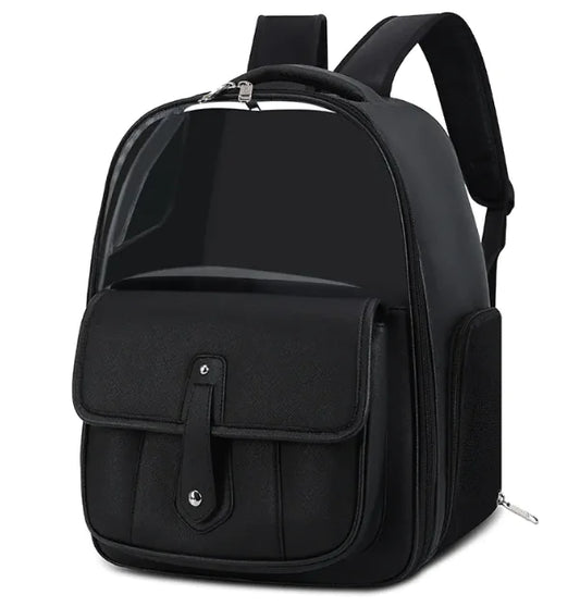 Versatile PU Cat Carrier Backpack