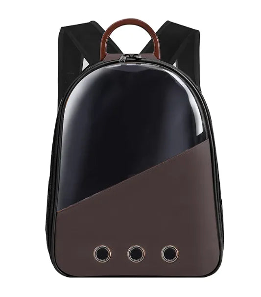 Versatile PU Cat Carrier Backpack